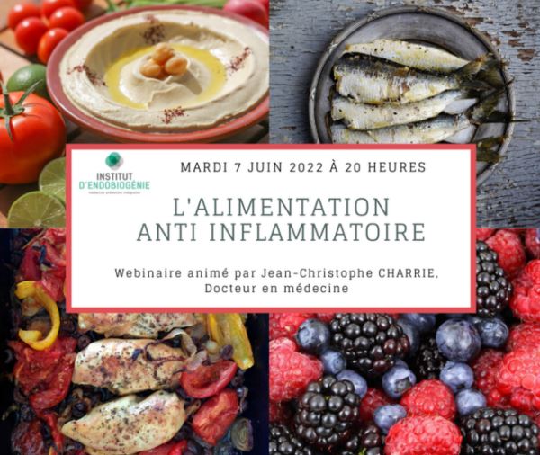 Webinaire alimentation anti-inflammatoire