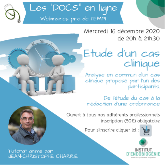 webinaires perfectionnement endobiogénie medecins et pharmaciens